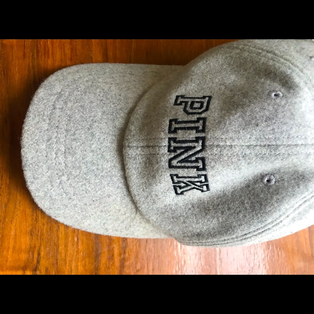 Pink Wool Baseball Cap